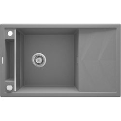 1-bowl magnetic granite sink with drainer