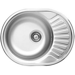 1-bowl steel sink with drainer