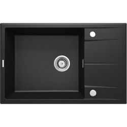 1-bowl granite sink with drainer