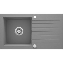 1-bowl granite sink with drainer