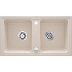 2-bowl granite sink