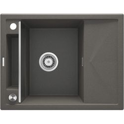 1-bowl magnetic granite sink with drainer