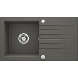 1-bowl granite sink with drainer