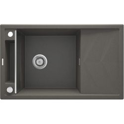 1-bowl magnetic granite sink with drainer
