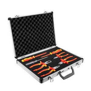 Pliers and screwdrivers set 1000V, 7 pcs.