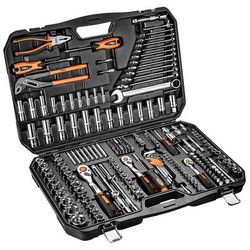 Socket wrenches 1/2", 3/8", 1/4", set of 233 pcs.