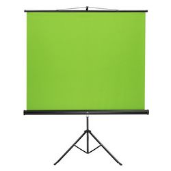 Green screen on Maclean tripod, green screen 92", 150x180cm, adjustable height, MC-931