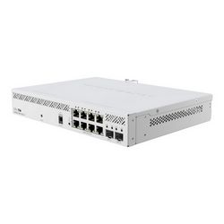 Mrežni prekidač MIKROTIK CSS610-8P-2S+IN (Ethernet LAN (RJ-45) portovi 8, 10/100/1000 Mbit/s, Bez Wi-Fi, Bez podrške za Mesh, Bez MU-MiMO, Bez mobilnog širokopojasnog interneta)