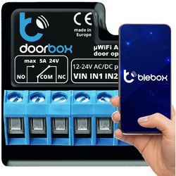 Kontroler za vrata i kapije BLEBOX doorBox (bežični, kompatibilan s iOS/Android uređajima)