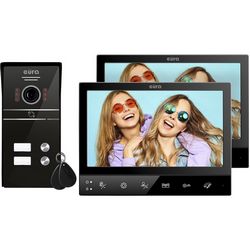 Video vrata, EURA VDP-80C5 2-family (crna)