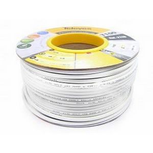 COAXIAL CABLE Televes T-100 PVC Eca CLASS A - 100m