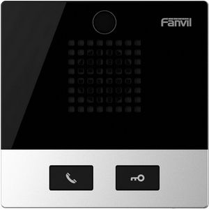 Fanvil I10SD video intercom system 2 MP Black, Silver