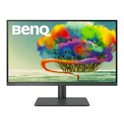 Monitor BENQ PD2705U (27 inča, 4K UHD, IPS, USB-C, DP, HDMI, siva)