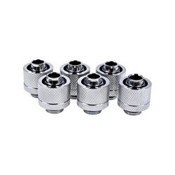 Spojnica ALPHACOOL Eiszapfen Connector Series S (boja: srebrna, materijal: mesing)