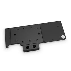 Aktivna stražnja ploča EK WATER BLOCKS EK-Quantum Vector XC3 RTX 3080/3090 - Acetal (crna)