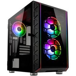 Kućište za računalo KOLINK Citadel staklo SE ARGB Micro-ATX (crna, ARGB osvjetljenje)
