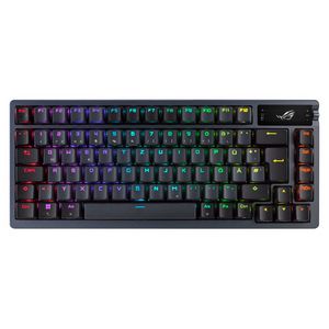 ASUS ROG Azoth keyboard Gaming USB + RF Wireless + Bluetooth QWERTY Black