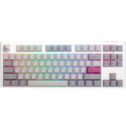 Gaming tipkovnica DUCKY One 3 Mist Grey TKL (siva, RGB LED, MX-Ergo-Clear)