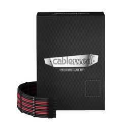 Set kablova za napajanje, CABLEMOD, C-Series PRO ModMesh, (crna/krvavo crvena, za Corsair AXi/HXi/RM - žuta oznaka)