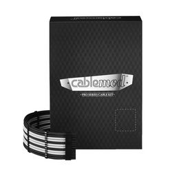 Komplet kabela CABLEMOD C-Series PRO ModMesh za RMi/RMx/RM (Crna oznaka, crno/bijelo)