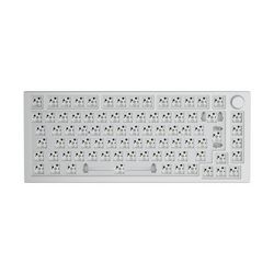 Tipkovnica GLORIOUS GMMK Pro White Ice 75% TKL (Barebone, ISO raspored, srebrna)