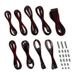 Kabelski set za napajanje CableMod Classic ModMesh RT (crna/krvavo crvena, za ASUS/Seasonic/Phanteks)