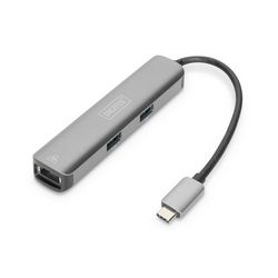 DIGITUS USB-C Dock,5-Port,HDMI(4K/30Hz