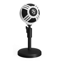 Stolni mikrofon AROZZI Sfera (USB, bijela)
