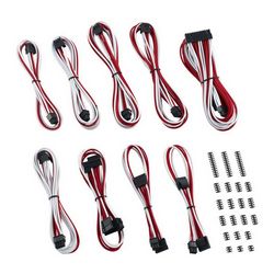 Kabelski set CABLEMOD, Classic ModMesh C-Series, (bijela/crvena, za Corsair RMi & RMx)