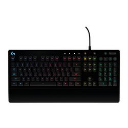 Tastatura LOGITECH Prodigy G213 (crna, osvijetljene tipke, otporna na prolivene tekućine)