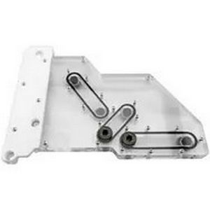 Singularity Computers Spectre 2.0 Elite Kit Side Distro Plate - white