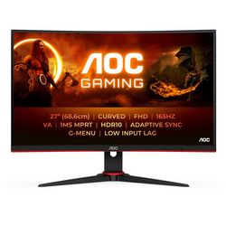 Monitor AOC C27G2E (27 inča, 1920x1080, 165Hz, 400NITS, 4000:1, 1ms, 16:9)