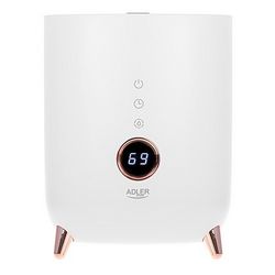 Ovlaživač zraka ADLER AD 7972 (23 W, 4 L, pogodno za prostorije do 35 m2, ultrazvučno, 150-300 ml/h) bijeli