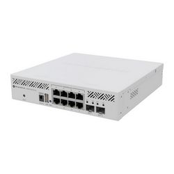 Prekidač za oblak CRS310-8G+2S+IN (rackmountable, 8 portova 1 Gbps (RJ-45), 2 SFP+ porta)
