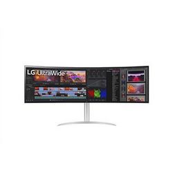 Monitor LG 49WQ95C-W (49", IPS, QHD, 32:9, 5 ms, 400 cd/m2, srebrni, 2 HDMI porta, 144 Hz)