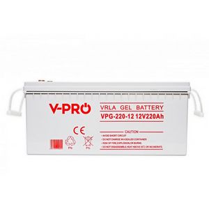 Battery Volt Polska Gel VPRO Solar 12V 220Ah