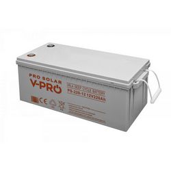 Solarna baterija BATTERY VOLT POLSKA Deep Cycle VPRO (12V, 220Ah, VRLA, bez potrebe za održavanjem)