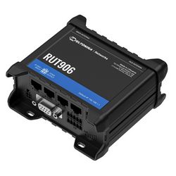 Industrijski 4G LTE ruter TELTONIKA RUT906 (Cat.4, WiFi, Dual Sim, 1x WAN, 3X LAN, IP30)
