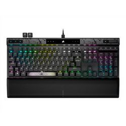 Tipkovnica gaming CORSAIR K70 MAX RGB (Magnetno-mehanička, MGX prekidači, RGB LED svjetlo, Žičana, Crna)