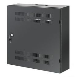 Ormarić za montažu na zid INTELLIENT 4U + 2U 19 Low Profile (Crna)