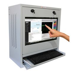 Zidni ormar za rack TECHLY ICRLIM10SV (siva)