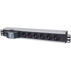 Intellinet 19" 1.5U Rackmount 6-Way Po