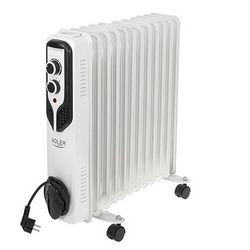 Uljni radijator ADLER AD 7817 (2500 W, razina snage 3) bijeli