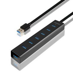 Hub AXAGON HUE-SA7BP (7 porta, crna boja)