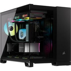 Kućište za računalo Corsair 2500X Micro-ATX (staklo otporno na udarce, crna)