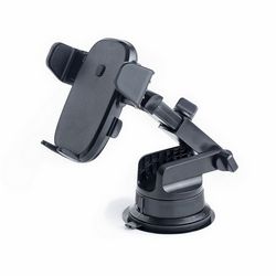 Držač za telefon s induktivnim punjačem EXTRALINK, EPH-I1 (za automobil, automatska stezaljka, crna)