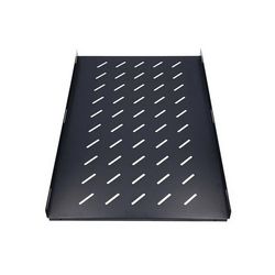 Policu Extralink 1U 750mm crna | EXTRALINK | 19", 752 x 472mm, montaža na mjestu, za ormare dubine 1000mm