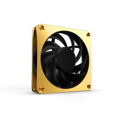 Ventilator Alphacool Apex Stealth Metal Fan (120 mm, 2,000 okretaja u minuti, zlatna)