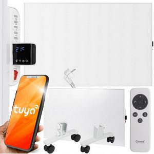 Cronos Synthelith Pro CRP-500TWP 500W white infrared heater with WiFi and remote control