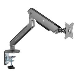 Nosač monitora NANORS (17-32", s RGB LED osvjetljenjem, stolni, visina podesiva, okretni, nagibni, max. 9kg, VESA 75x75 / 100x100)